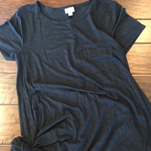 LulaRoe Charcoal Grey Carly (with Leggings!!!)
